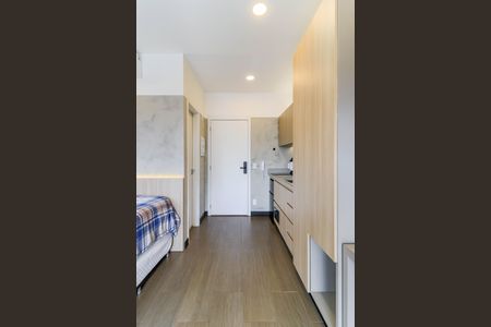 Studio à venda com 28m², 1 quarto e sem vaga Studio à venda com 28m², 1 quarto e sem vagaCozinha