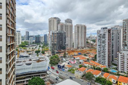 Vista do Studio de kitnet/studio para alugar com 1 quarto, 28m² em Jardim das Acacias, São Paulo