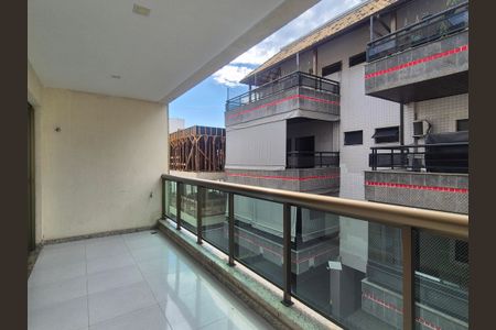 Varanda  de apartamento para alugar com 3 quartos, 80m² em Recreio dos Bandeirantes, Rio de Janeiro
