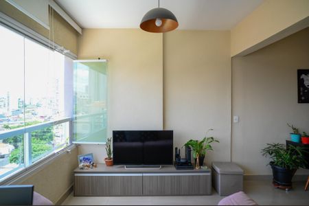 Sala de apartamento à venda com 1 quarto, 41m² em Vila Dom Pedro I, São Paulo