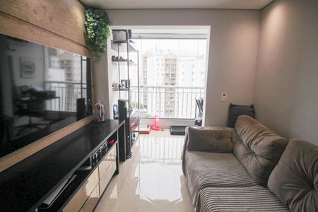 Sala de apartamento à venda com 2 quartos, 58m² em Jardim Henriqueta, Taboão da Serra