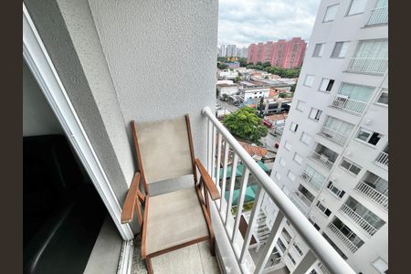Varanda da Sala de apartamento à venda com 2 quartos, 55m² em Jardim das Laranjeiras, São Paulo