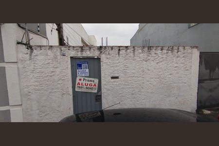 Fachada + Placa de casa para alugar com 1 quarto, 35m² em Chácara Belenzinho, São Paulo