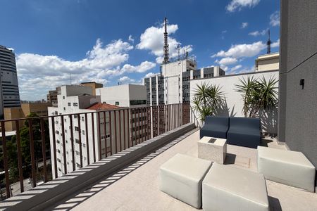 Studio à venda com 27m², 1 quarto e sem vagaroof top