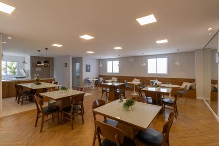 Apartamento à venda com 46m², 2 quartos e 1 vagaÁrea Comum - Salão de Festas    