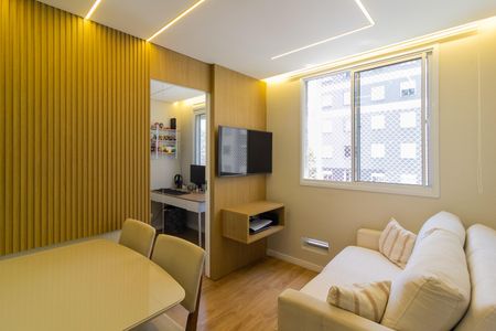 Sala de apartamento para alugar com 2 quartos, 34m² em Santo Amaro, São Paulo