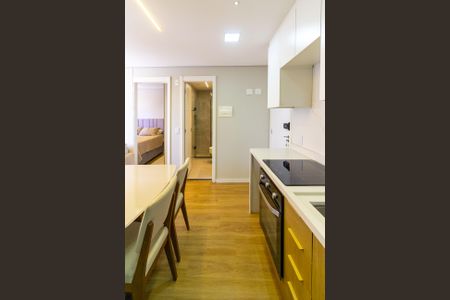 Apartamento para alugar com 34m², 2 quartos e sem vagaCozinha Americana