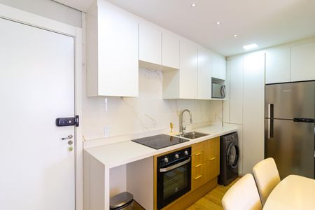 Apartamento para alugar com 34m², 2 quartos e sem vagaCozinha Americana