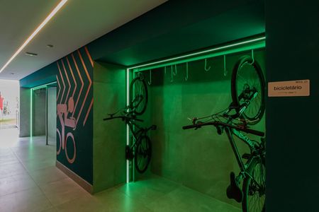 Apartamento para alugar com 49m², 1 quarto e 1 vaga Apartamento para alugar com 49m², 1 quarto e 1 vagaÁrea comum - Bicicletario