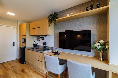 Studio para alugar com 25m², 1 quarto e 1 vagaStudio