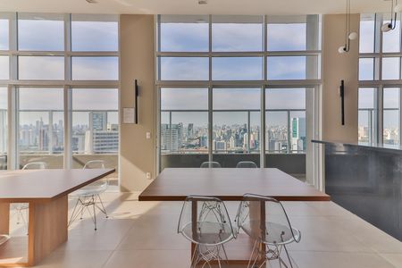Studio para alugar com 25m², 1 quarto e 1 vagaÁrea comum - Salão de festas