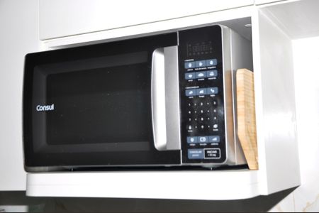 Apartamento para alugar com 32m², 2 quartos e sem vaga Apartamento para alugar com 32m², 2 quartos e sem vagaDetalhe - Cozinha Americana