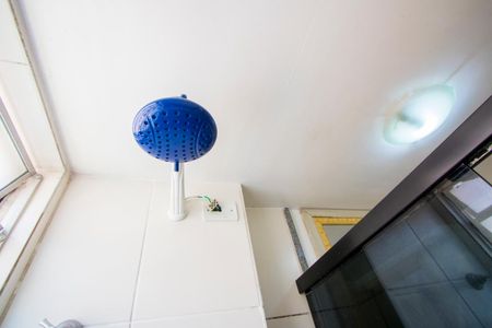 Banheiro de apartamento para alugar com 2 quartos, 50m² em Parque São Vicente, Mauá