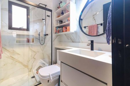 Banheiro de apartamento à venda com 3 quartos, 89m² em Jardim das Vertentes, São Paulo