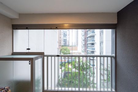 Studio para alugar com 32m², 1 quarto e sem vagaVaranda