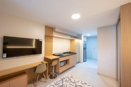 Studio para alugar com 32m², 1 quarto e sem vagaSala/Quarto