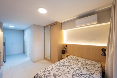 Studio para alugar com 32m², 1 quarto e sem vagaSala/Quarto
