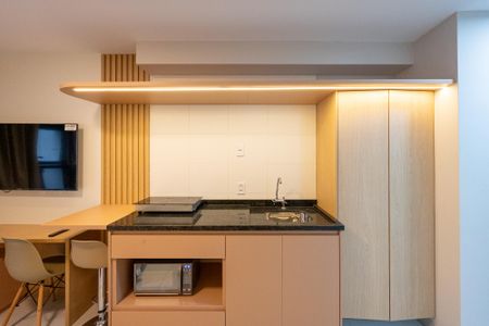 Studio para alugar com 32m², 1 quarto e sem vagaCozinha