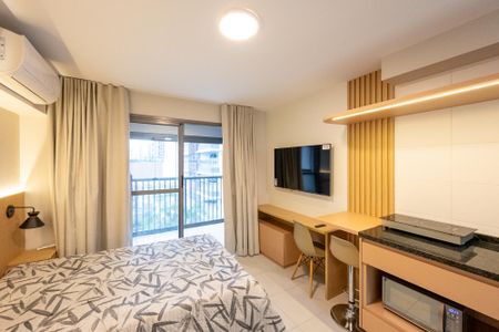 Studio para alugar com 32m², 1 quarto e sem vagaSala/Quarto