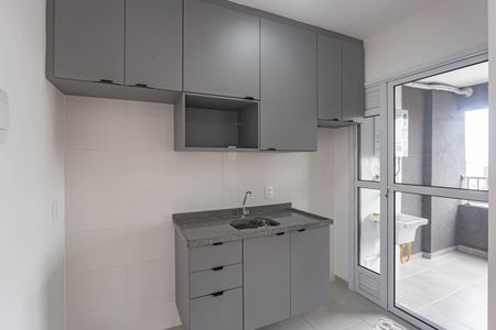 Cozinha de apartamento para alugar com 2 quartos, 42m² em Vila Vermelha, São Paulo
