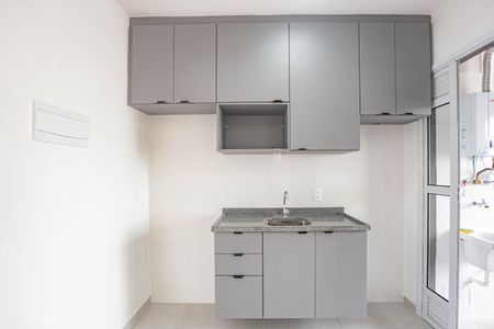 Cozinha de apartamento para alugar com 2 quartos, 42m² em Vila Vermelha, São Paulo