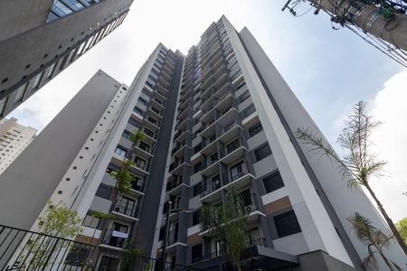 Fachada do Prédio de kitnet/studio à venda com 1 quarto, 32m² em Vila Olímpia, São Paulo