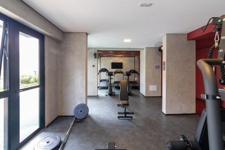 Área comum - Academia de kitnet/studio à venda com 1 quarto, 32m² em Vila Olímpia, São Paulo