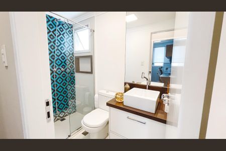 Apartamento à venda com 67m², 2 quartos e 2 vagas Apartamento à venda com 67m², 2 quartos e 2 vagasBanheiro