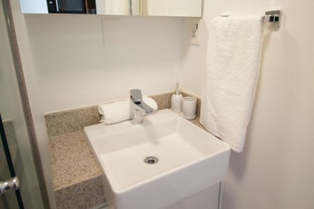 Apartamento à venda com 27m², 1 quarto e sem vaga Apartamento à venda com 27m², 1 quarto e sem vagaBanheiro