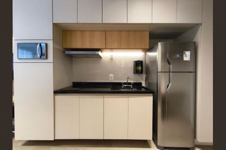 Studio para alugar com 24m², 1 quarto e sem vaga Studio para alugar com 24m², 1 quarto e sem vagaCozinha