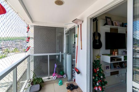 Varanda da Sala de apartamento à venda com 2 quartos, 70m² em Vila da Penha, Rio de Janeiro
