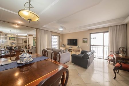 Sala de apartamento à venda com 3 quartos, 116m² em Brooklin Novo, São Paulo