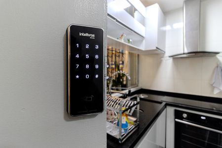 Apartamento à venda com 38m², 1 quarto e sem vagaFechadura eletrônica