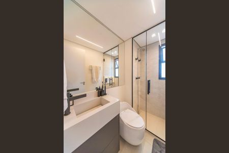 Apartamento à venda com 108m², 1 quarto e 1 vagaBanheiro do Quarto