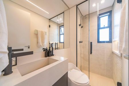 Apartamento à venda com 108m², 1 quarto e 1 vagaBanheiro do Quarto