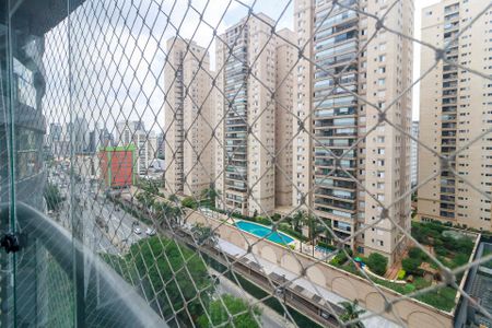Sala - Vista de apartamento para alugar com 2 quartos, 66m² em Jardim das Acacias, São Paulo