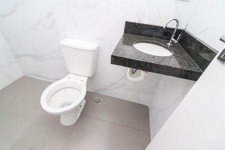 Casa de condomínio à venda com 87m², 2 quartos e 2 vagas Casa de condomínio à venda com 87m², 2 quartos e 2 vagasBanheiro Social