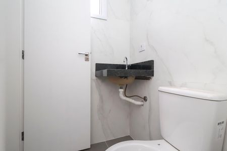 Casa de condomínio à venda com 87m², 2 quartos e 2 vagasBanheiro da Suíte