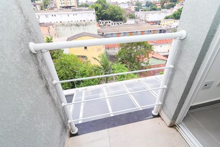 Casa de condomínio à venda com 87m², 2 quartos e 2 vagasVaranda do Quarto 2