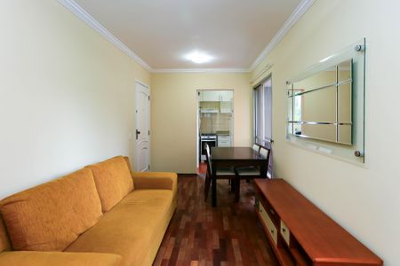 Sala  de apartamento para alugar com 1 quarto, 33m² em Vila Andrade, São Paulo