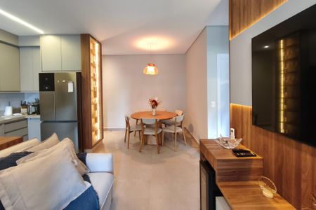 Sala de apartamento à venda com 2 quartos, 68m² em Swiss Park, Campinas