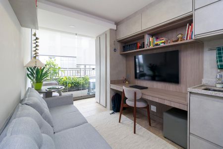 Apartamento para alugar com 36m², 1 quarto e sem vagaSala