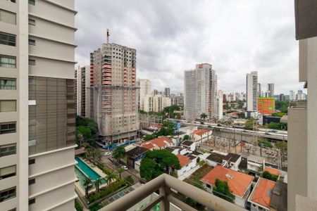 Vista de apartamento para alugar com 1 quarto, 36m² em Campo Belo, São Paulo