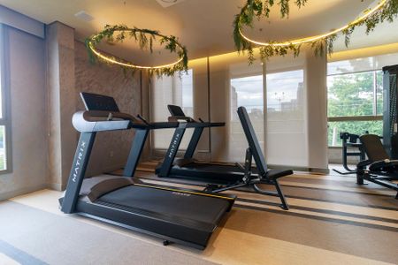 Apartamento para alugar com 36m², 1 quarto e sem vagaAcademia