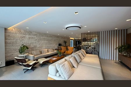 Casa de condomínio à venda com 400m², 4 quartos e 2 vagasSala