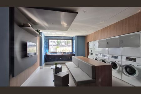 Studio para alugar com 46m², 1 quarto e 1 vagaLavanderia