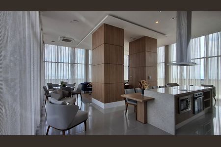 Studio para alugar com 46m², 1 quarto e 1 vagaSalão Rooftop