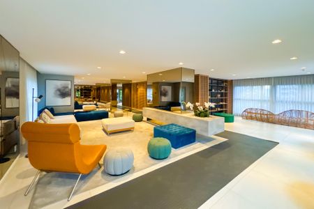 Studio à venda com 39m², 1 quarto e 1 vaga Studio à venda com 39m², 1 quarto e 1 vagaLounge e Hall Social