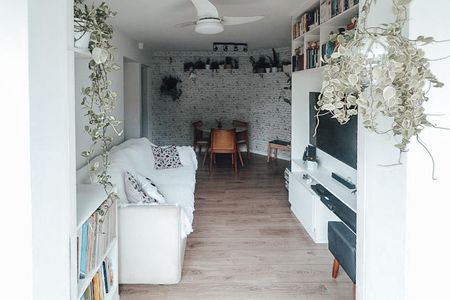 Sala de apartamento para alugar com 2 quartos, 58m² em Chácara Inglesa, São Paulo