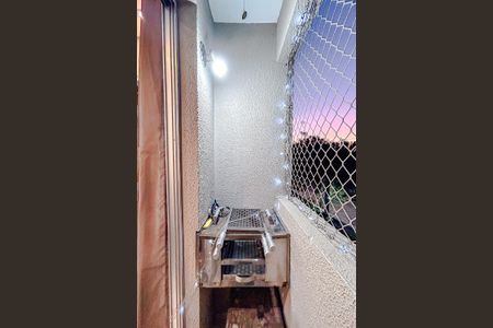 Varanda da Sala de apartamento à venda com 2 quartos, 48m² em Jardim Santa Emilia, São Paulo